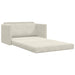 Slaapbank Crème 124 x 71 x 78 cm Fluweel