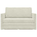 Slaapbank Crème 124 x 71 x 78 cm Fluweel