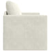Slaapbank Crème 124 x 71 x 78 cm Fluweel