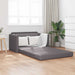 Slaapbank Grijs 124 x 71 x 78 cm Kunstleer