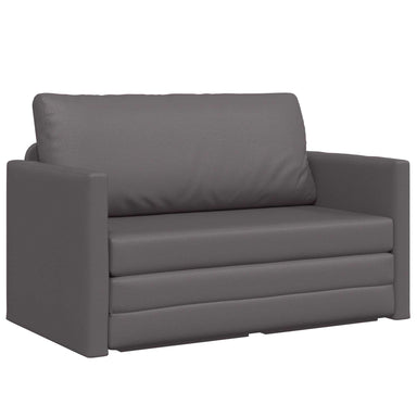 Slaapbank Grijs 124 x 71 x 78 cm Kunstleer