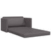 Slaapbank Grijs 124 x 71 x 78 cm Kunstleer
