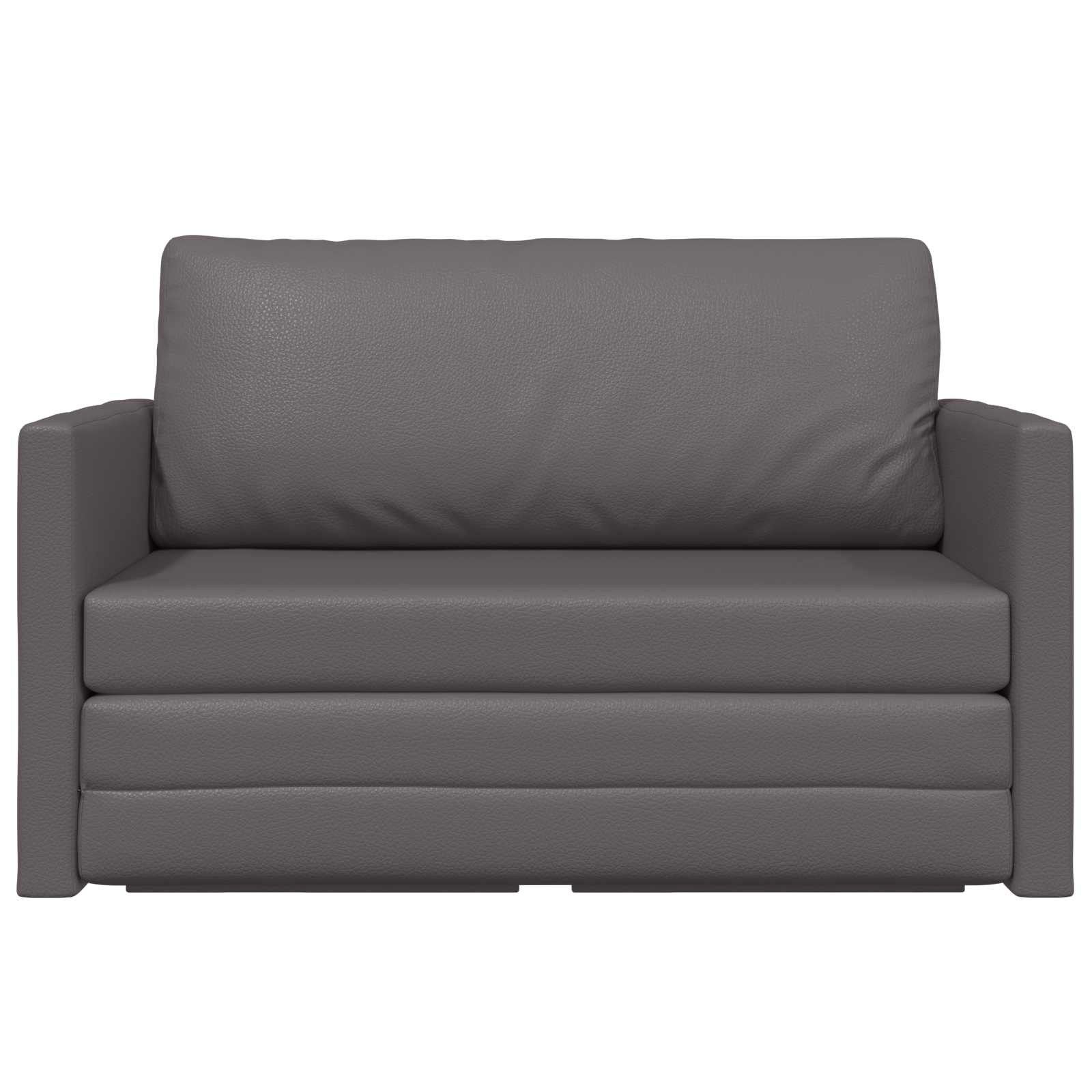 Slaapbank Grijs 124 x 71 x 78 cm Kunstleer