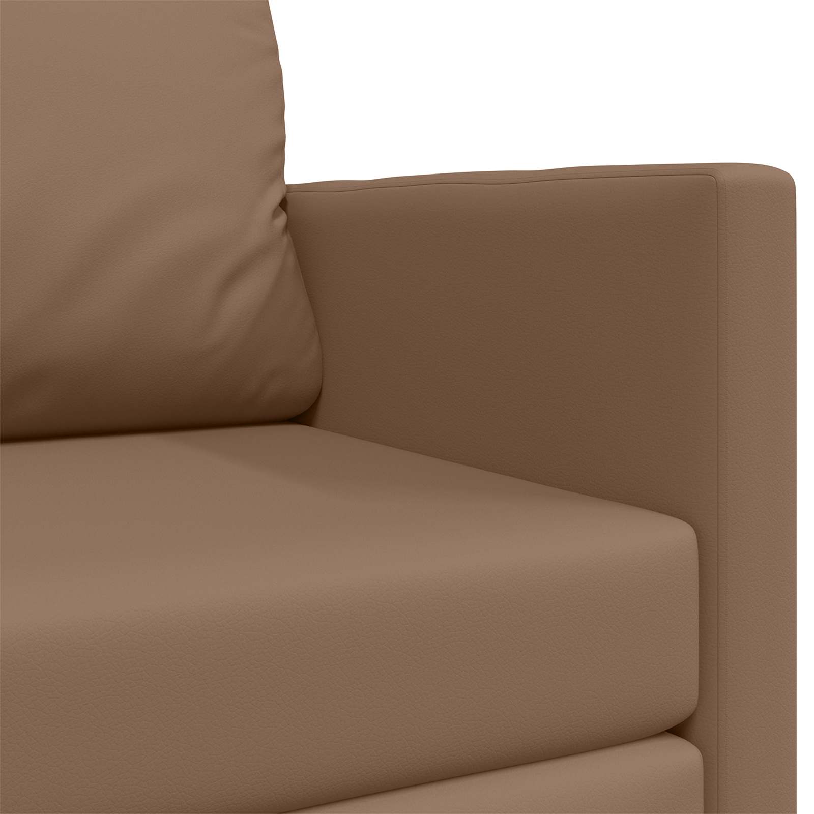 Slaapbank Cappuccino 124 x 71 x 78 cm Kunstleer