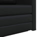 Slaapbank Zwart 124 x 71 x 78 cm Kunstleer