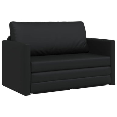 Slaapbank Zwart 124 x 71 x 78 cm Kunstleer