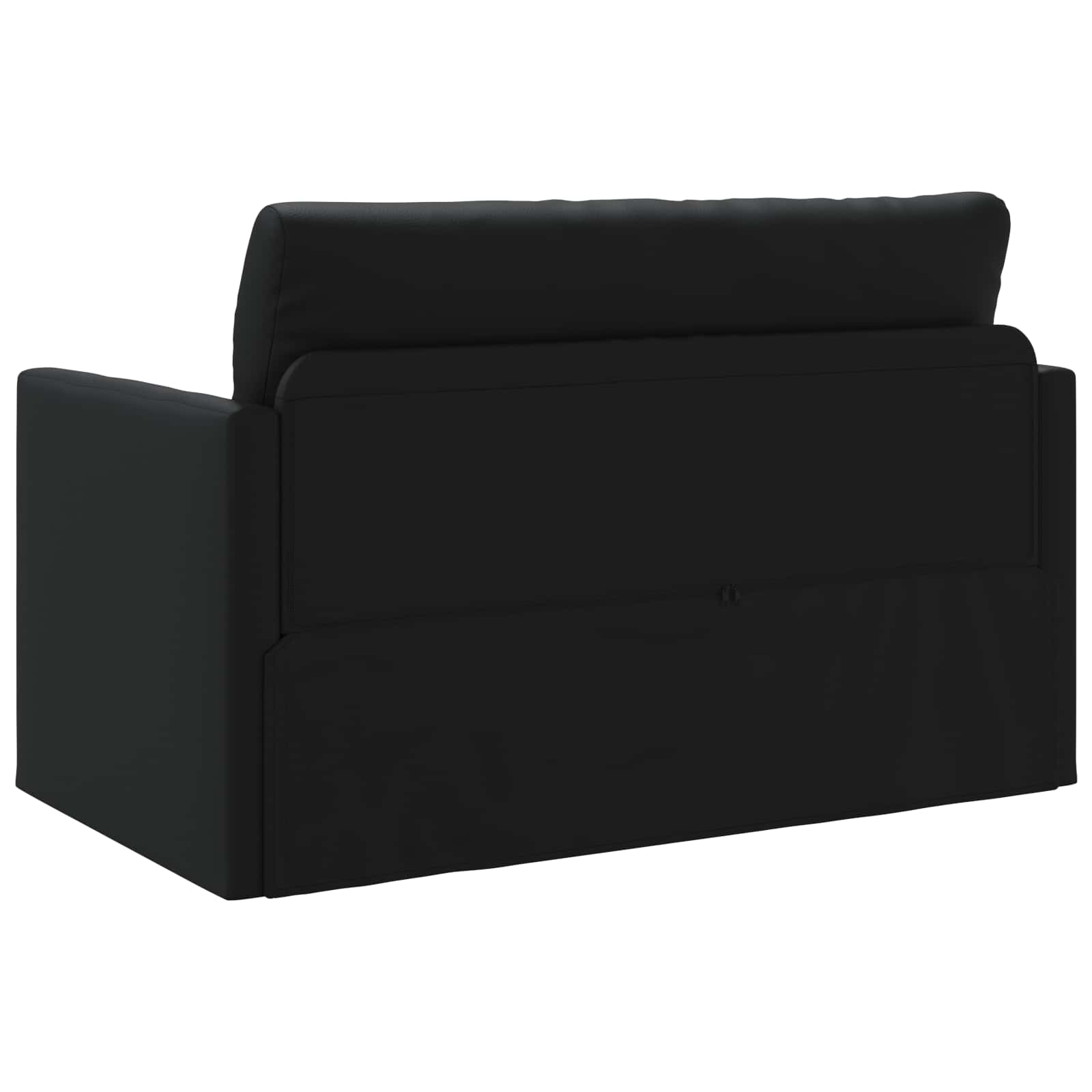 Slaapbank Zwart 124 x 71 x 78 cm Kunstleer
