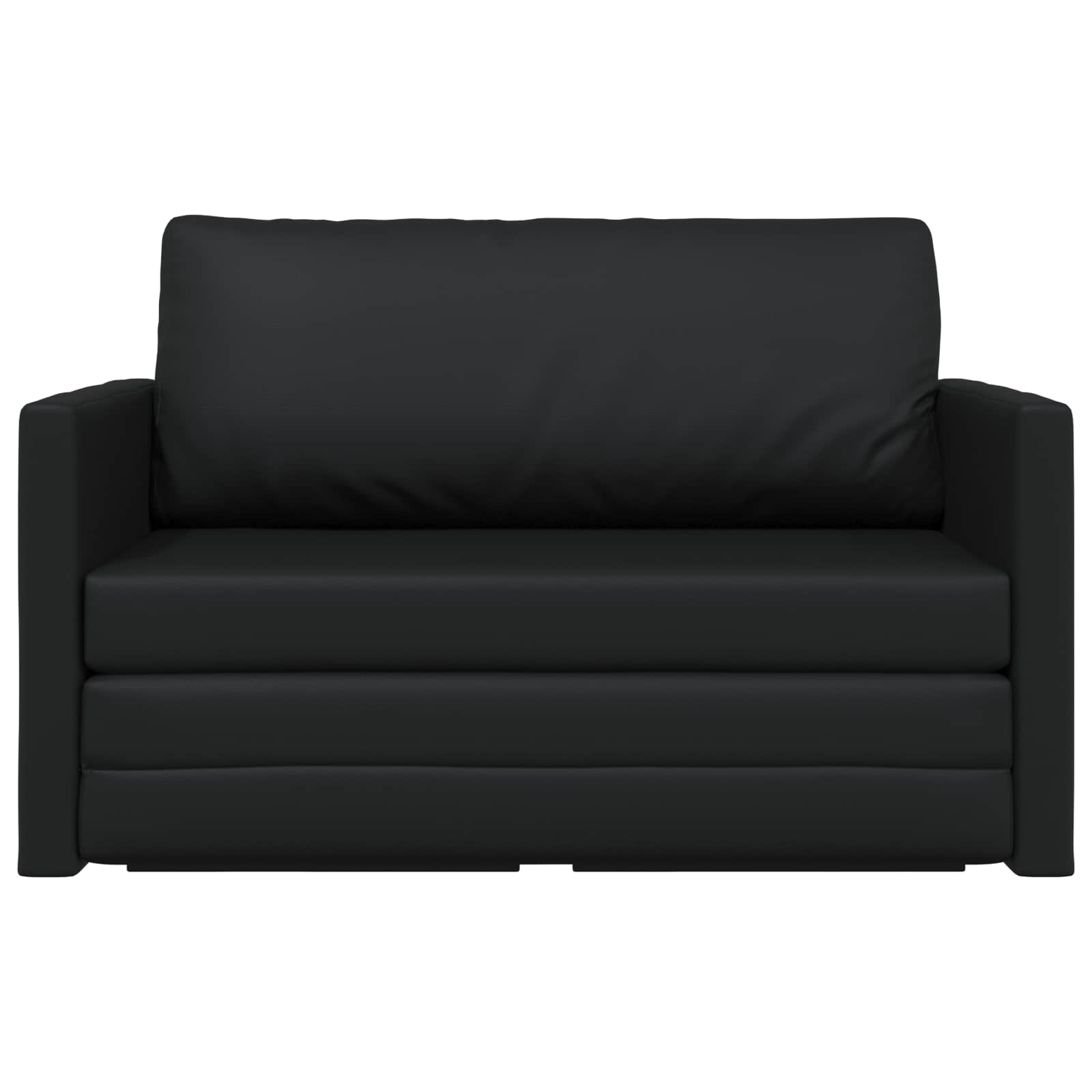 Slaapbank Zwart 124 x 71 x 78 cm Kunstleer