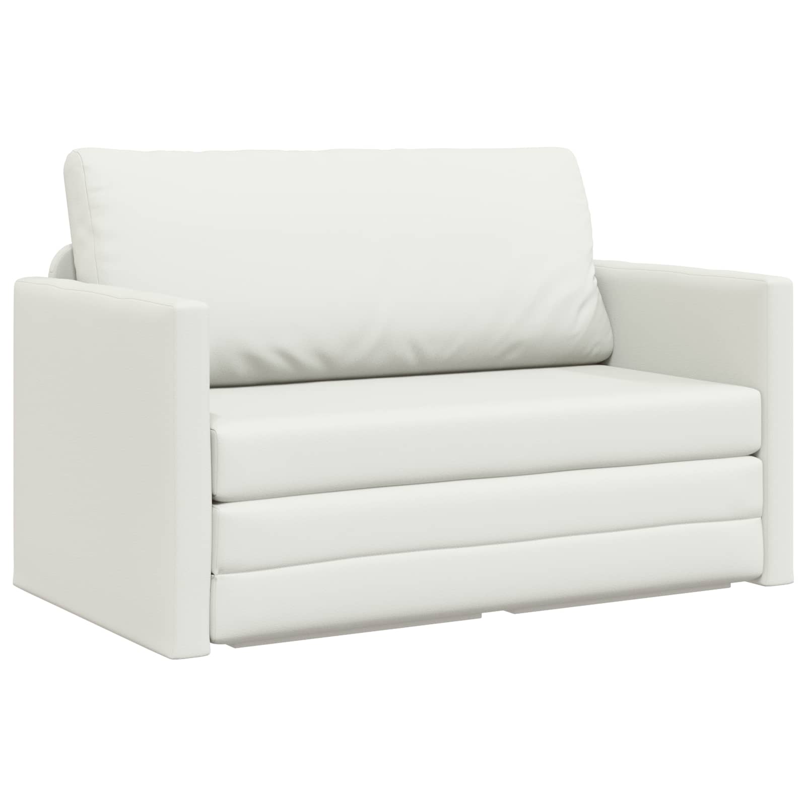 Slaapbank Wit 124 x 71 x 78 cm Kunstleer