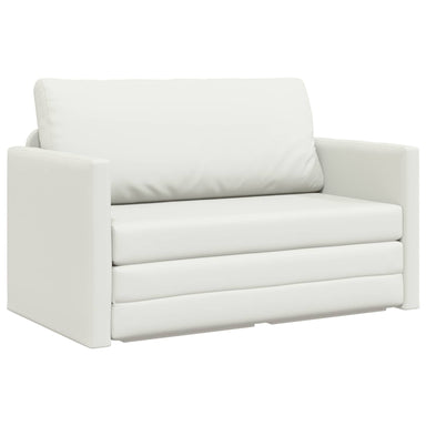 Slaapbank Wit 124 x 71 x 78 cm Kunstleer