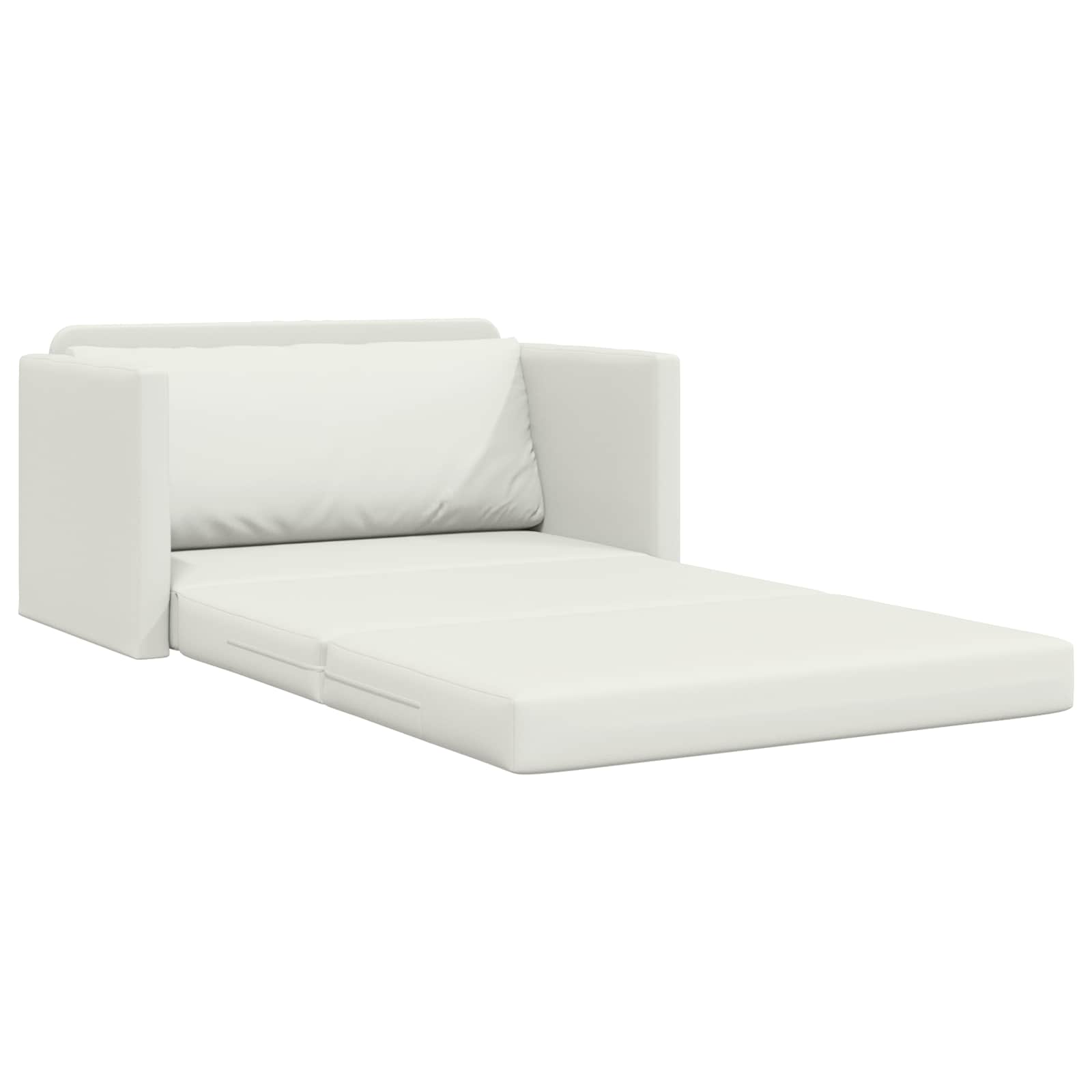 Slaapbank Wit 124 x 71 x 78 cm Kunstleer