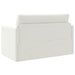 Slaapbank Wit 124 x 71 x 78 cm Kunstleer