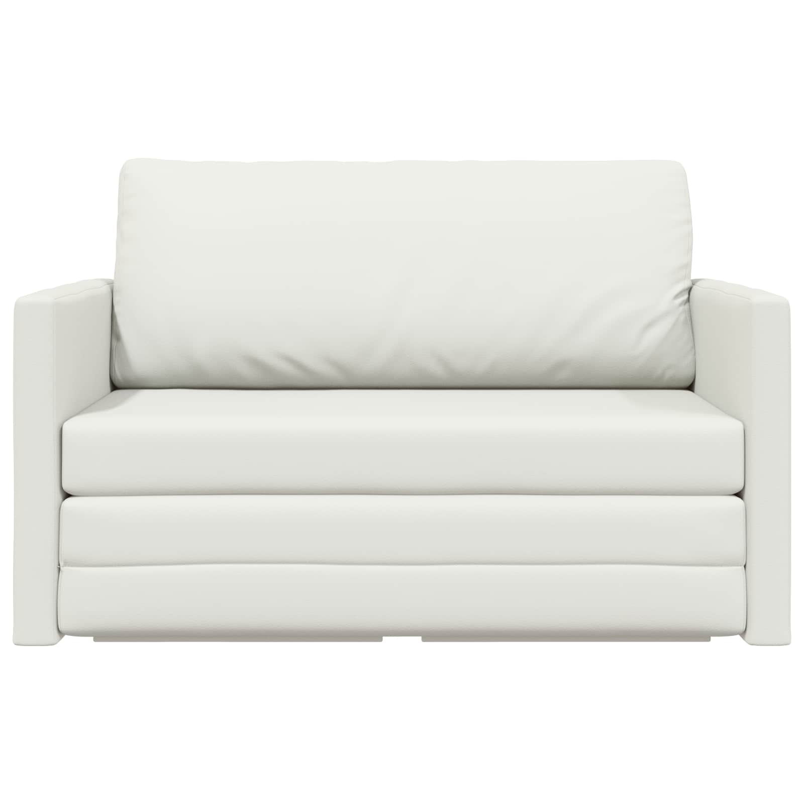 Slaapbank Wit 124 x 71 x 78 cm Kunstleer