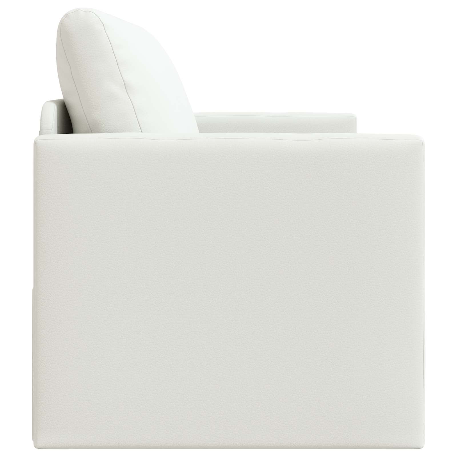 Slaapbank Wit 124 x 71 x 78 cm Kunstleer