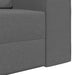 Slaapbank Donkergrijs 245 x 78 x 77 cm Stof