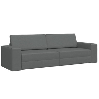 Slaapbank Donkergrijs 245 x 78 x 77 cm Stof