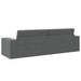 Slaapbank Donkergrijs 245 x 78 x 77 cm Stof