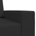 Slaapbank Zwart 245 x 78 x 77 cm Stof
