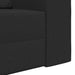 Slaapbank Zwart 245 x 78 x 77 cm Stof