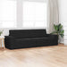 Slaapbank Zwart 245 x 78 x 77 cm Stof