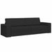 Slaapbank Zwart 245 x 78 x 77 cm Stof