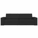 Slaapbank Zwart 245 x 78 x 77 cm Stof