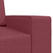 Slaapbank Wijnrood 245 x 78 x 77 cm Stof