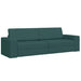 Slaapbank Donkergroen 245 x 78 x 77 cm Stof