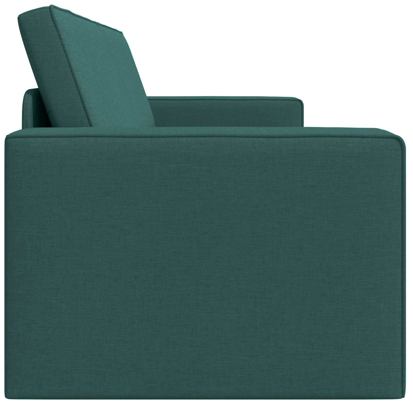 Slaapbank Donkergroen 245 x 78 x 77 cm Stof