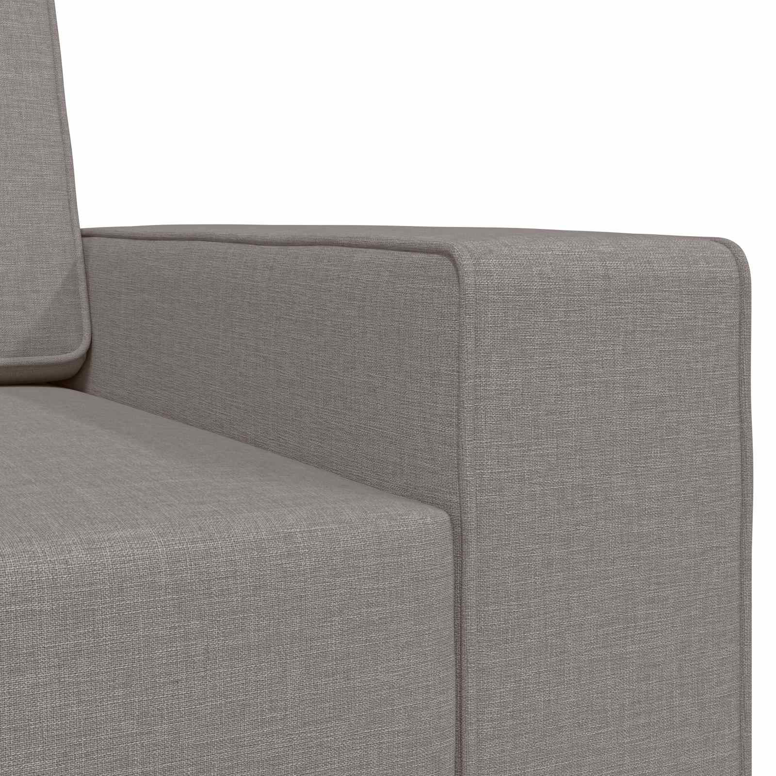 Slaapbank Taupe 245 x 78 x 77 cm Stof