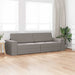 Slaapbank Taupe 245 x 78 x 77 cm Stof