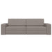 Slaapbank Taupe 245 x 78 x 77 cm Stof