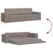 Slaapbank Taupe 245 x 78 x 77 cm Stof