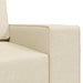 Slaapbank Crème 245 x 78 x 77 cm Stof