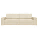 Slaapbank Crème 245 x 78 x 77 cm Stof