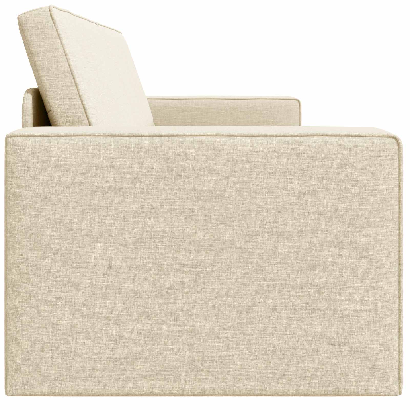 Slaapbank Crème 245 x 78 x 77 cm Stof