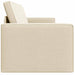 Slaapbank Crème 245 x 78 x 77 cm Stof