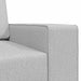 Slaapbank Wolkengrijs 245 x 78 x 77 cm Stof
