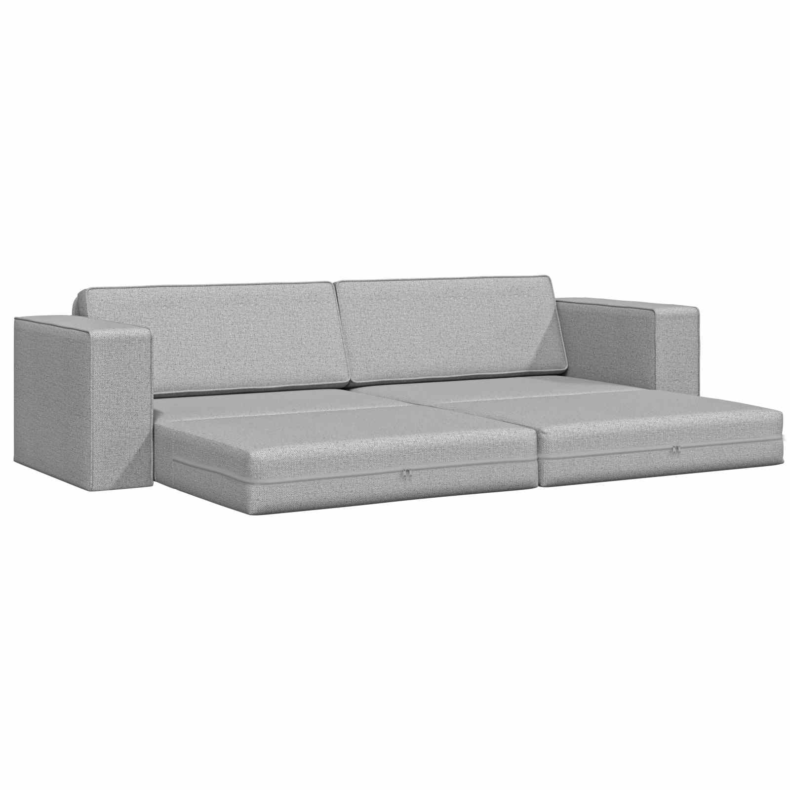 Slaapbank Wolkengrijs 245 x 78 x 77 cm Stof
