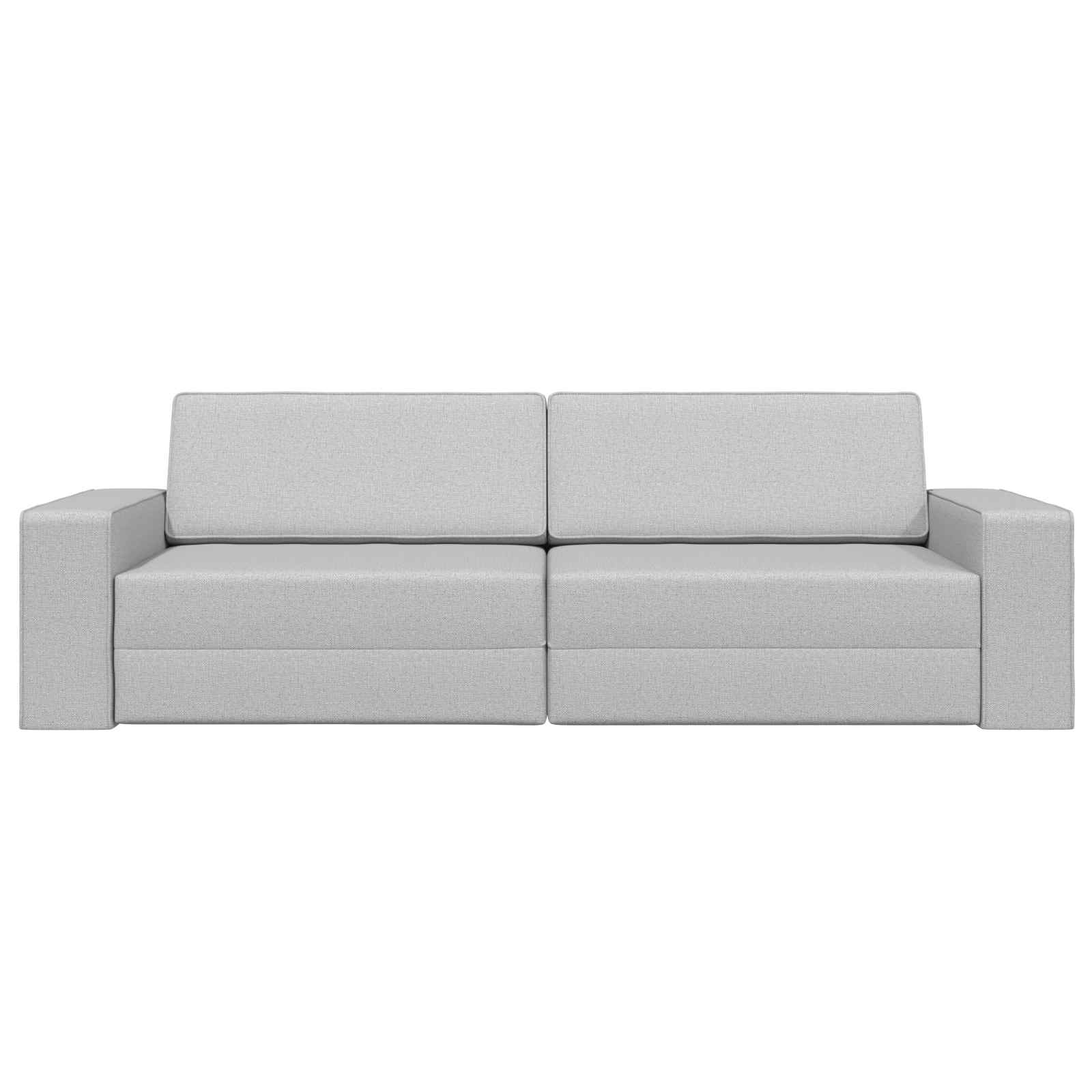 Slaapbank Wolkengrijs 245 x 78 x 77 cm Stof