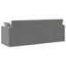Vloerslaapbank Donkergrijs 213 x 70 x 77 cm Fluweel