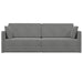 Vloerslaapbank Donkergrijs 213 x 70 x 77 cm Fluweel