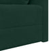 Vloerslaapbank Donkergroen 213 x 70 x 77 cm Fluweel