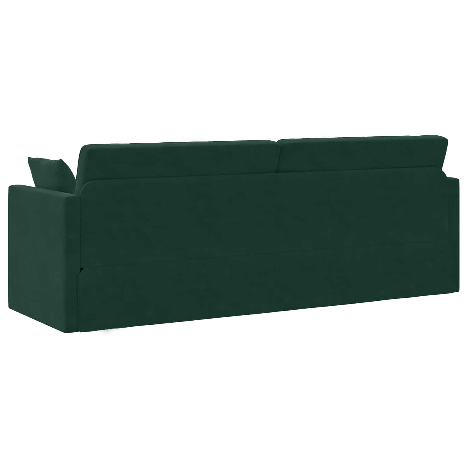 Vloerslaapbank Donkergroen 213 x 70 x 77 cm Fluweel