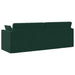 Vloerslaapbank Donkergroen 213 x 70 x 77 cm Fluweel