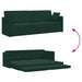 Vloerslaapbank Donkergroen 213 x 70 x 77 cm Fluweel