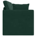 Vloerslaapbank Donkergroen 213 x 70 x 77 cm Fluweel