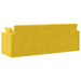Vloerslaapbank Geel 213 x 70 x 77 cm Fluweel