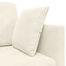 Vloerslaapbank Crème 213 x 70 x 77 cm Fluweel