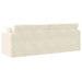 Vloerslaapbank Crème 213 x 70 x 77 cm Fluweel